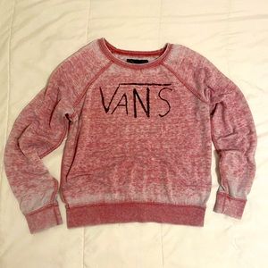 Vans long sleeve light weight sweater